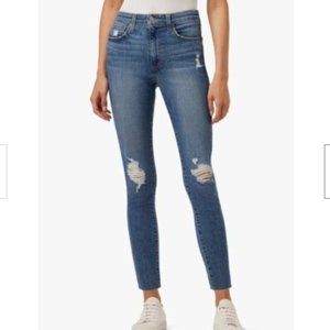 Joe's Jeans High Rise Skinny Ankle Distressed Size 24
